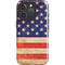 Distressed American Flag iPhone 16 Pro Magsafe Impact Case
